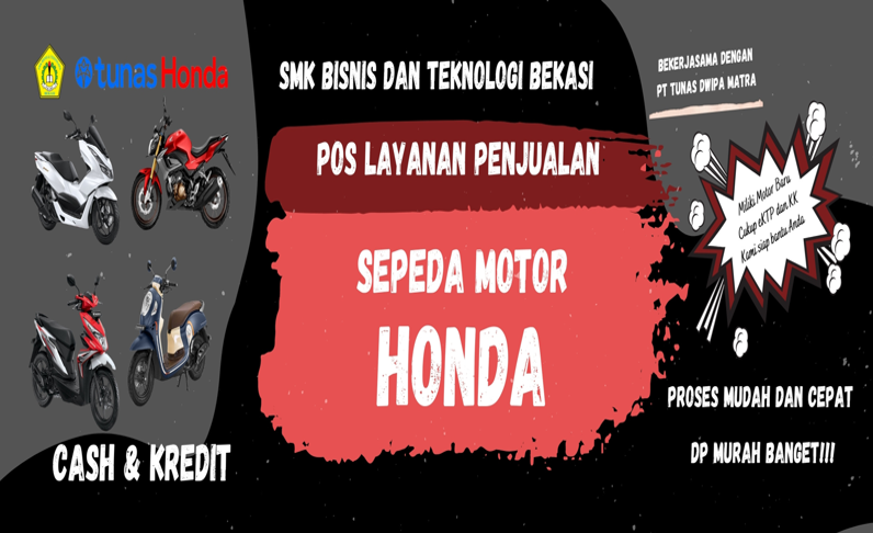 Showroom Motor SMK Bisnis dan Teknoloi Bekasi